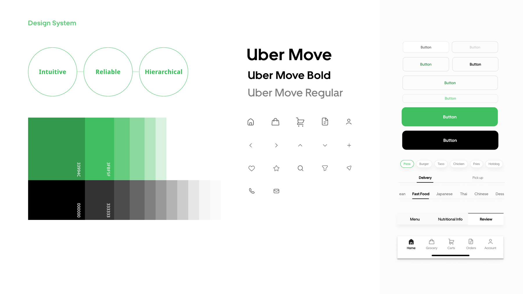 Design System — color, type, and component system